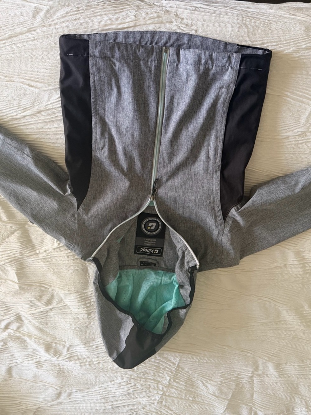 Gray Kids Raincoat with Hood - L.L.Bean